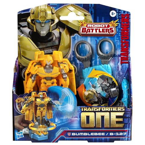 Transformers One Robot Battlers Bumblebee (B-127) 4.5-Inch Robot Action Figure, Interactive Toys for Boys and Girls Ages 6 and Up - image 2