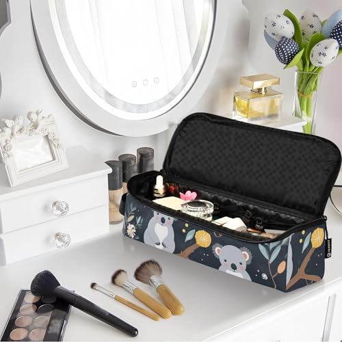 Bolsa organizadora para herramientas de cabello grande con tapete resistente al calor miniatura 7
