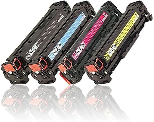 A PLUS 4-PACK Toner Compatible Replacement for HP 410A High Yield Toner Cartridge Set CF410A CF411A CF412A CF413A HP Laser Jet Pro M452DW M452DN M452NW M477FDW M477FDN M477FNW Printers. [2300 pages]