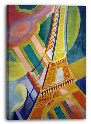Impression sur toile Robert Delaunay Tour Eiffel cadeau idéal aménagement - 2