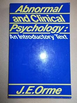 Paperback Abnormal and Clinical Psychology: An Introductory Text Book