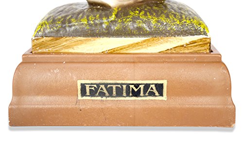 Toccare Hand Painted Our Lady Of Fatima Statue - Made In Fatima (13.5", Glass Eyes) #TOP3