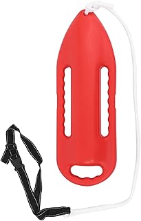 Swim Buoy, Non‑Inflatable Professional Lifeguard Rescue Can Swim Safety Float Rescue Buoy with Anti-slip Handle for Open Water Swimmers/Triathletes/Kayakers Snorkelers