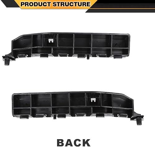Miniatura 5 de Soportes de parachoques delantero izquierdo y derecho compatibles con Honda Accord Sedan 2008-2012 (no apto para cupé de 2 puertas)