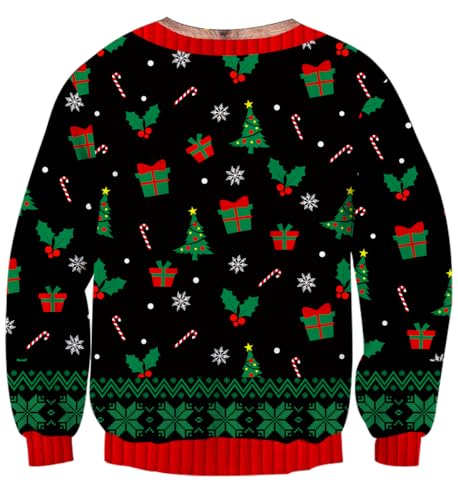 Oh Snap Gingerbread Hairy Cardigan Print, alternative view 3