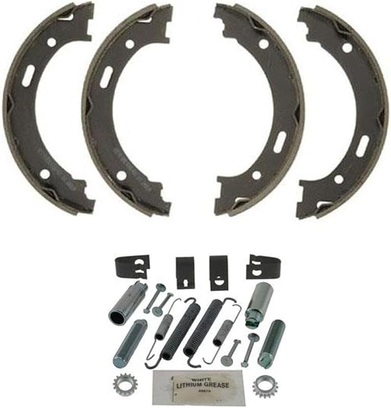 Jogo de sapatas do freio de estacionamento traseiro MAC para Jeep Grand Cherokee 2005–2010 – com molas