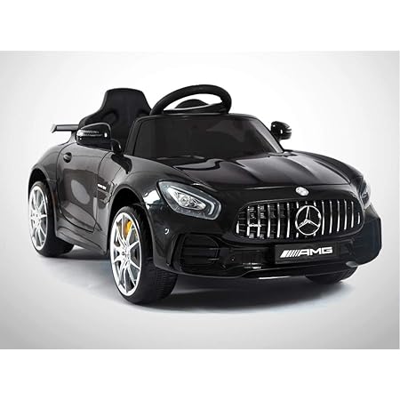 Voiture Electrique Enfant Kingtoys Mercedes Gt R Amg 70w Noir Amazon Fr Auto Et Moto