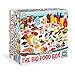 Playkidiz Pretend Play Deluxe Food Set, 144 Piece Plastic Kitchen Set Foods, Used for Grocery Shopping, Cutting, Cooking, Serving and Playing.