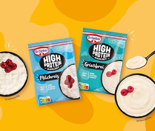 Dr. Oetker Grießbrei, High Protein Mahlzeit, 95 g