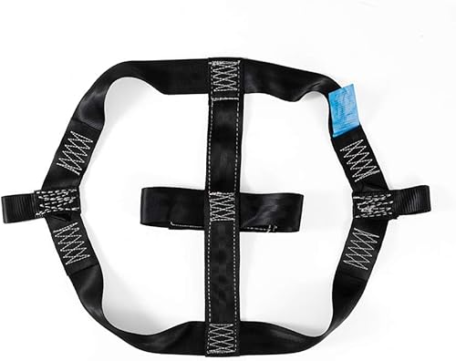 Miniatura 2 de MOTO4U Correa universal de amarre de rueda trasera de motocicleta en negro