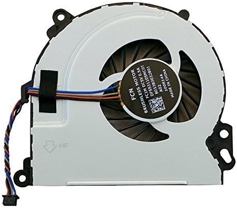 iiFix New CPU Cooling Fan Cooler for HP Envy TouchSmart 15 15-J 15T Envy 17, M7-J010DX, P/N: 6033B0032801 720235-001 720539-001 KSB06105HB-CJ1M, 4 Wires/ 4 pins Connector