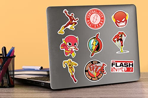 Image of The Flash 100 Vinyl Stickers Waterproof Die-Cut Decals Laptop Water Bottle