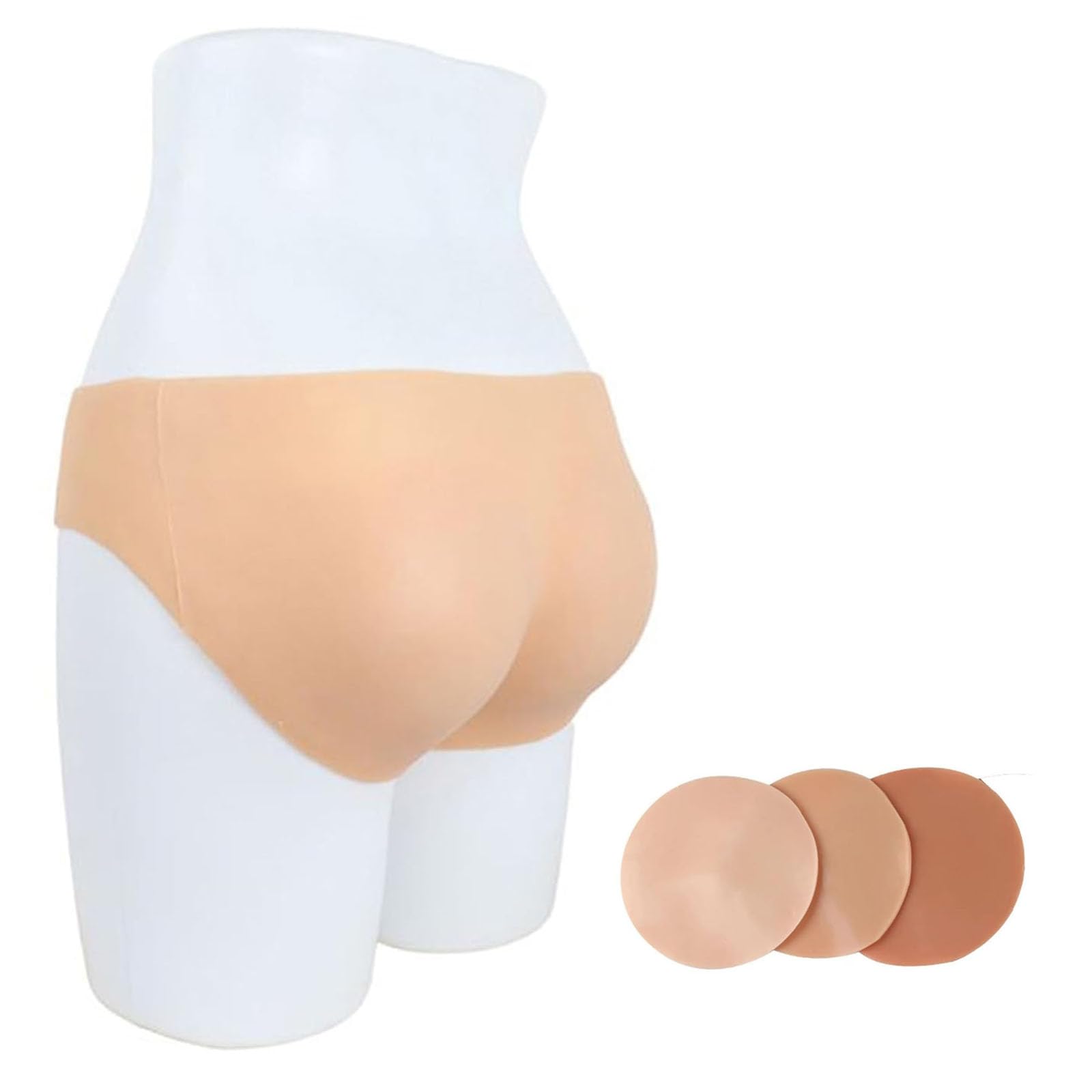 Silikonowe ochraniacze na pośladki wzmacniające buttock - obfite buttocks silikonowe wyściełane spodnie hip - dla kobiet Shapewear