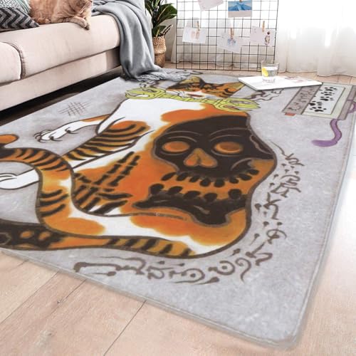 �J�[�y�b�g �a�� �����G �L�� ���O�}�b�g �O�~ 150×200cm ��1.5�� �t�����l�����O ����~�ߕt ���g�[ �z�b�g�J�[�y�b�g�Ή� �t���A�}�b�g �����` ������� �_�炩�� �􂦂� �I�[���V�[�Y�� �z�[��/���r���O/�x�b�h���[��