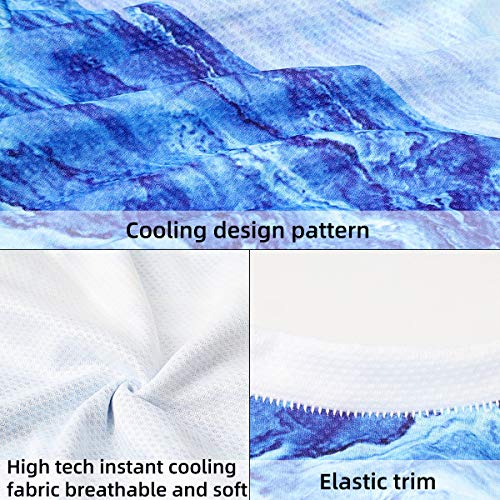 Hotumn Dog Cooling Vest Instant Cooling Dog Clothes Breathable Walking Dog Costume Dog Shirts Summer Tank Top Ice Vest For Small Dogs Cats Walking Exercise Hiking #TOP5