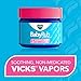 Vicks BabyRub Chest Rub Ointment with Soothing Aloe, Eucalyptus, Lavender, and Rosemary, from the makers of VapoRub, 1.76 oz