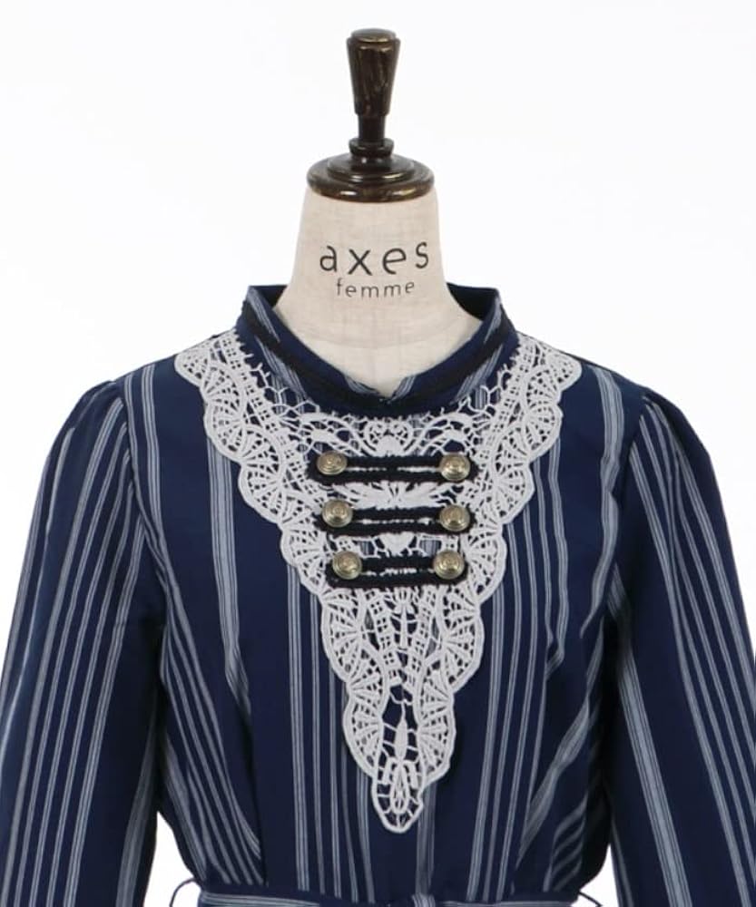 axes femme 古着 ナポレオンデザイン キャミ ミニワンピース axes femme 古着 ナポレオンデザイン キャミ ミニワンピース