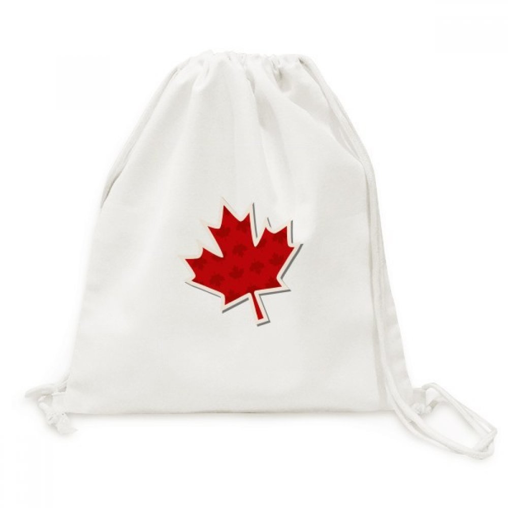 Sac à dos à cordon Canada en toile pour vos sorties et excursions - 5