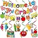 Welcome To 3rd Grade Banner First Day of 3rd Grade Decorations Welcome Back to 3rd Grade Banner with Hanging Decorations Back to School Decorations 3rd Grade Classroom Decorations
