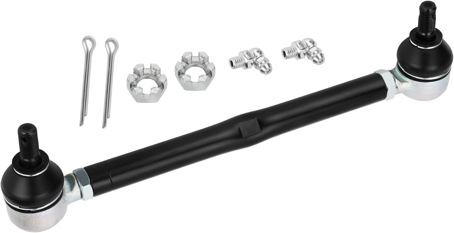 JAVIK Golf Steering Tie Rod End & Shaft Kit Compatible with EZ-GO TXT/Medalist/Marathon Golf Carts Gas & Electric 1994.5-2001.5, OEM#70074-G01 70074-G02