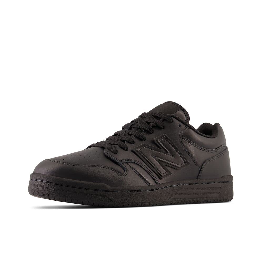 New Balance BB480 mens Sneaker 43 EU Black/Black/Black