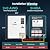 24Kw 220V Electric Tankless Water Heater, LED Temperature Display, On-Demand Instant Hot Water, Space-Saving Design for Whole House Shower – Endless Hot Water Supply for Residential Use