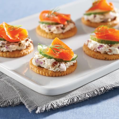 Image of RITZ Fresh Stacks Everything Crackers, 8 Multi Snack Packs | Travel Snacks, Individually Wrapped
