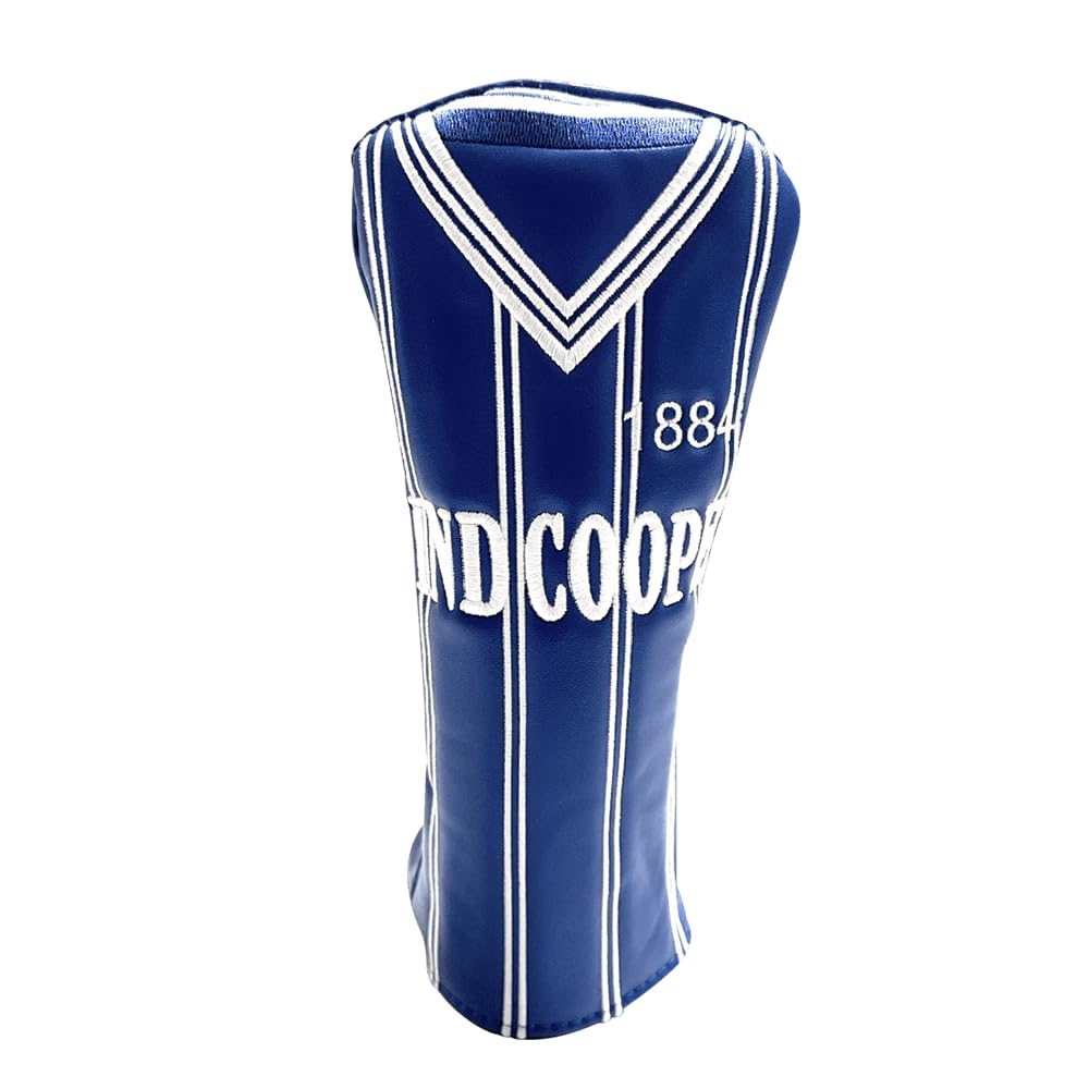 Caddy Club Golf Headcovers – Leicester Retro Hybrid Headcover – Perfect Golf Gift – Fits All Major Brands – Classic Football Club Designs – Premium Stitching, Durable Lining – Multiple Designs