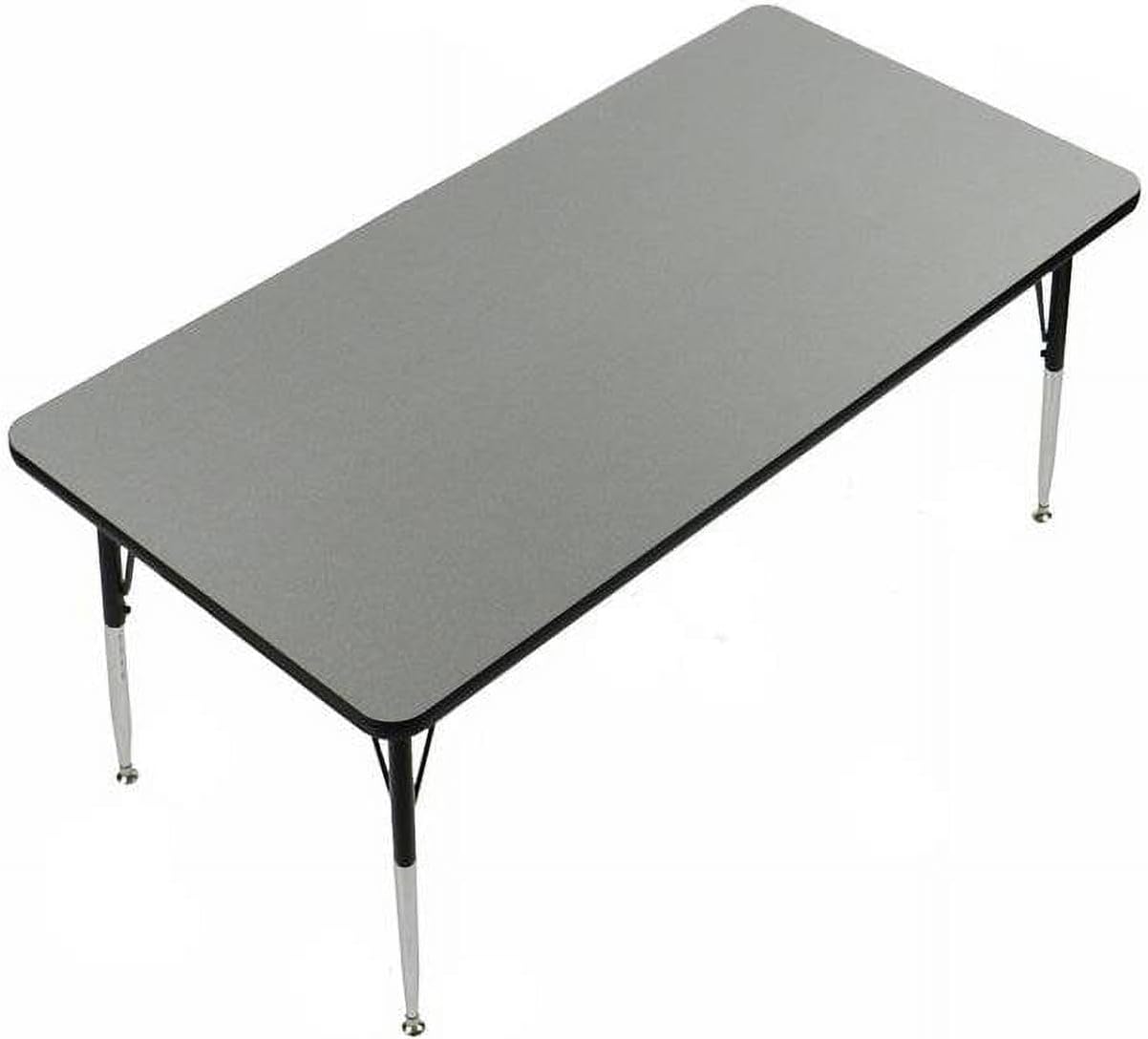 1.25 in. High Pressure Top Rectangular Activity Tables Montana Granite - 30 x 48 in.