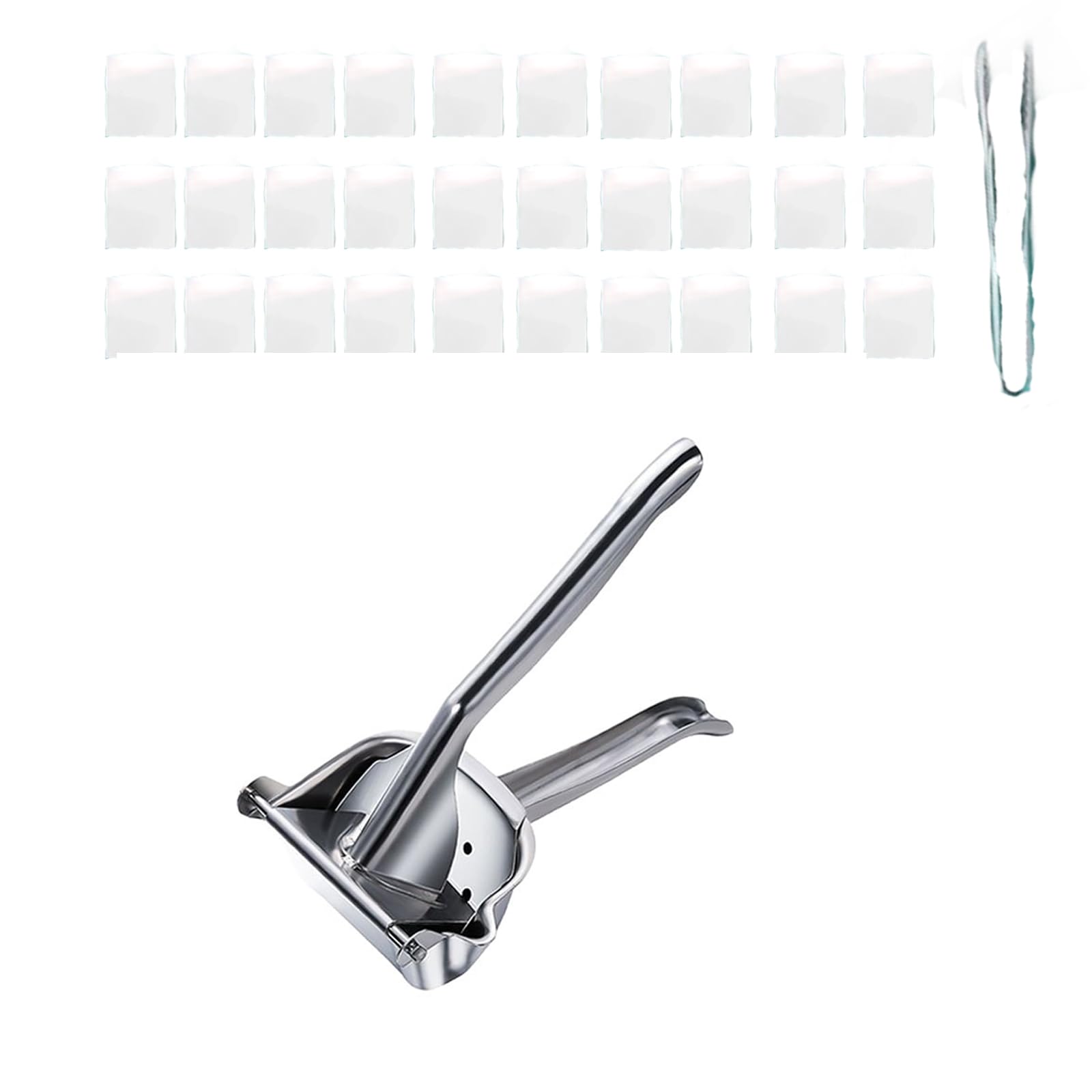 Zxfdsfdbnm Stainless Steel Manual Press Kitchen Tool Manual Juicers Suitable for Vegetable Stuffing and Lemon Juices Hand Juicers