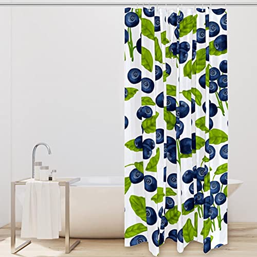 Rideau de douche blueberry anti-éclaboussures coloré - 3