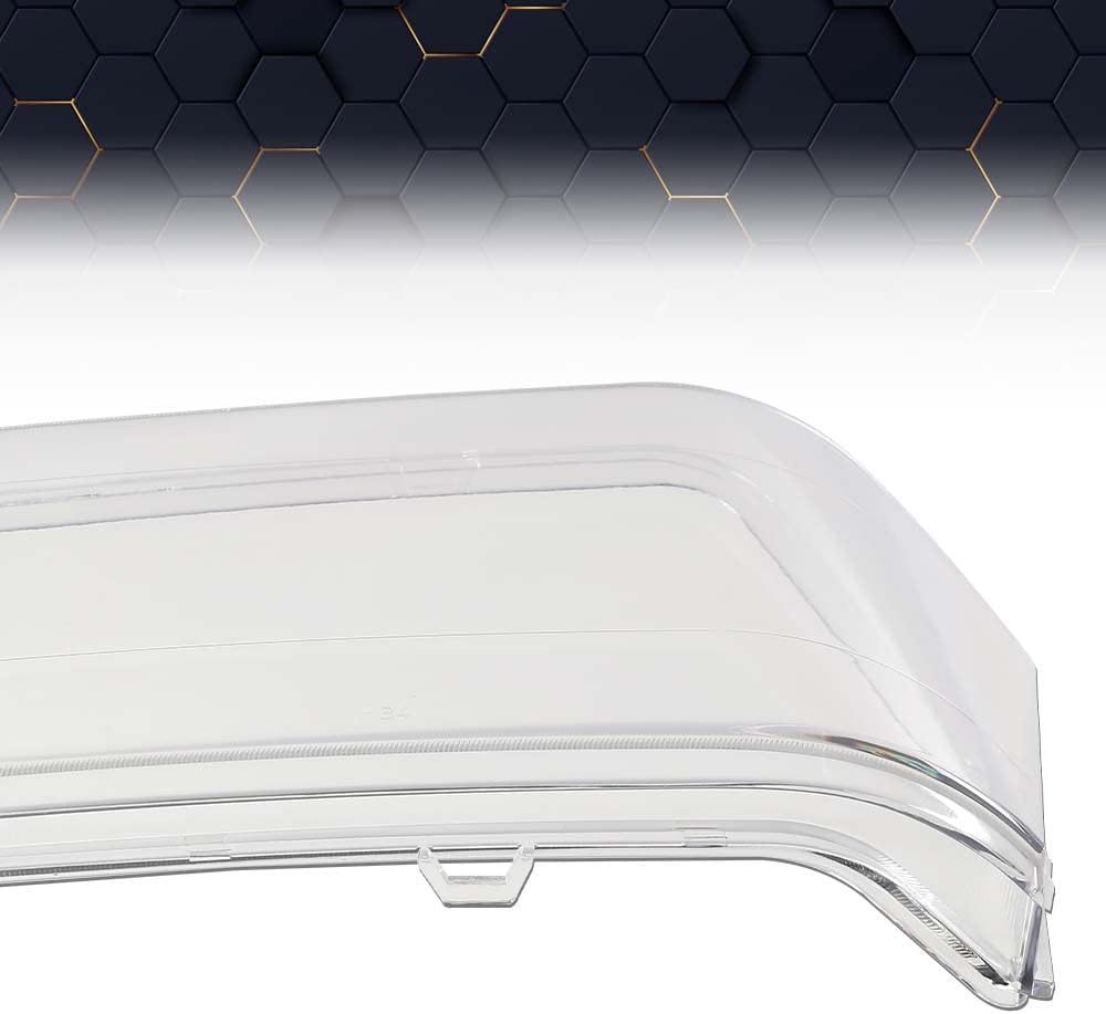 PIT66 Headlight Cover Compatible with 2004-2012 GMC Canyon/Chevy Colorado 20766569 20766570 Left Driver and Right Passenger Side Clear