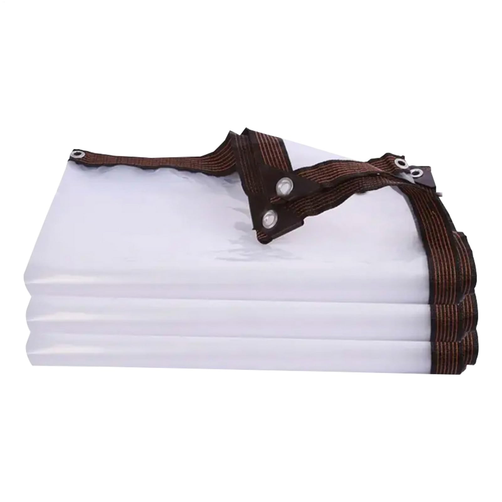 Lona transparente con ojales de PVC cubierta impermeable y resistente de 3 x 4 m para exterior