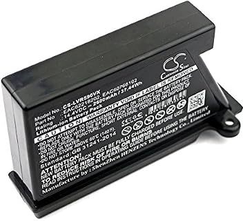 Replacement Battery for LG VR34406LV, VR34408LV, VR5902LVM Part NO EAC62218202