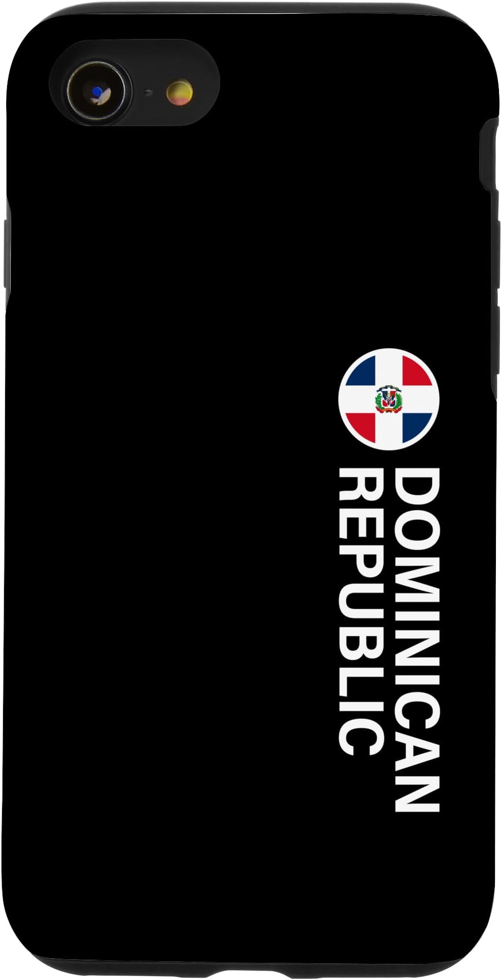 Dominican Republic Flag Vertical Case for iPhone SE (2020) / 7/8