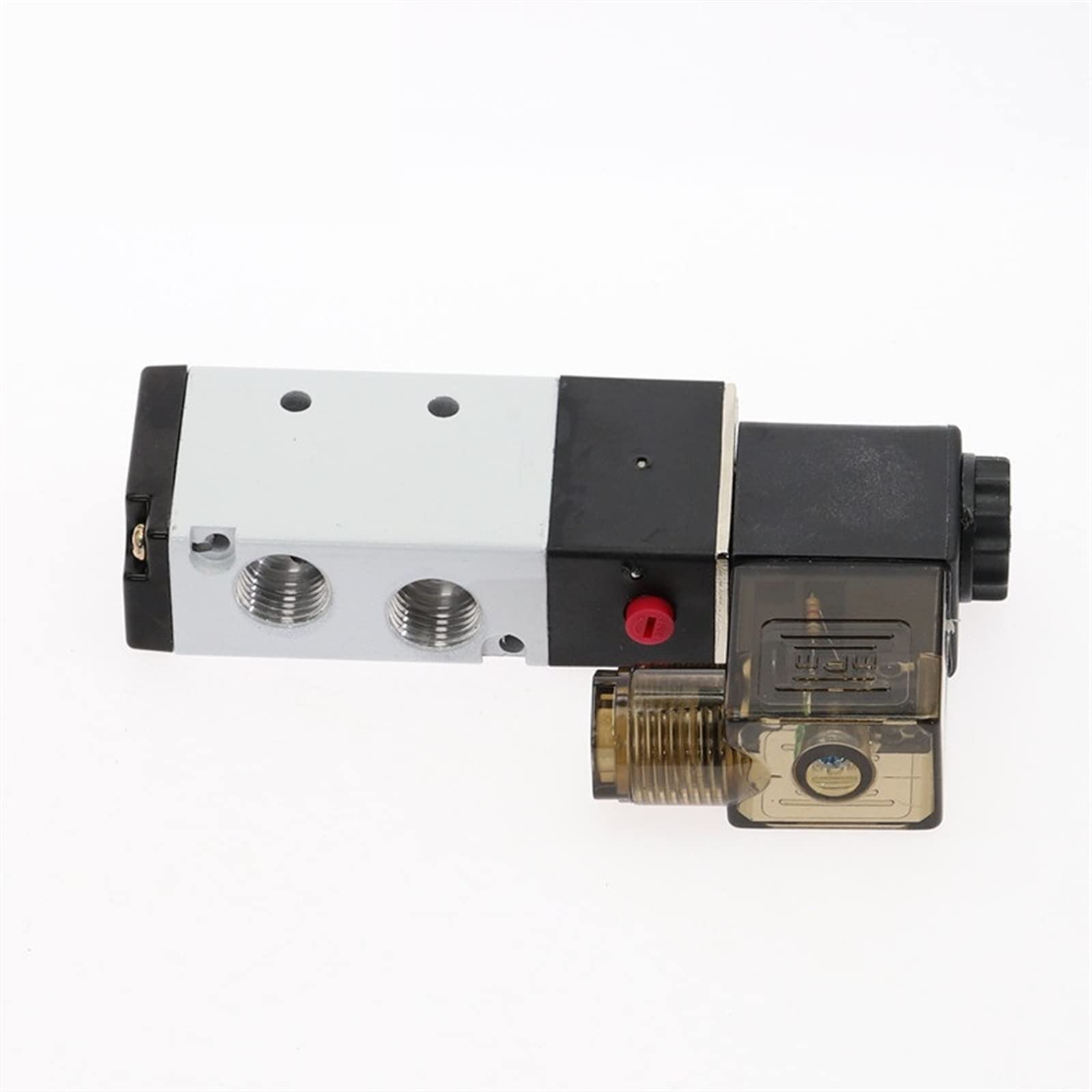 Válvula Solenoide Eléctrica de 5 Vías y 2 Posiciones 4V210-08 1/4 quot; Tamaño del Puerto CC 12 V, 24 V. AC110V,220V, válvula de Control de Aire de Piezas neumáticas 1 Uds.(AC220V)