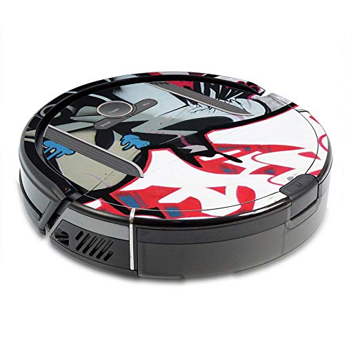 Image of MightySkins Skin Compatible with Shark Ion Robot R85 Vacuum Minimum Coverage - Graffiti Mash Up | Protective, Durable, and Unique Vinyl Decal wrap Cover | Easy to Apply, Remove | Made in The USA