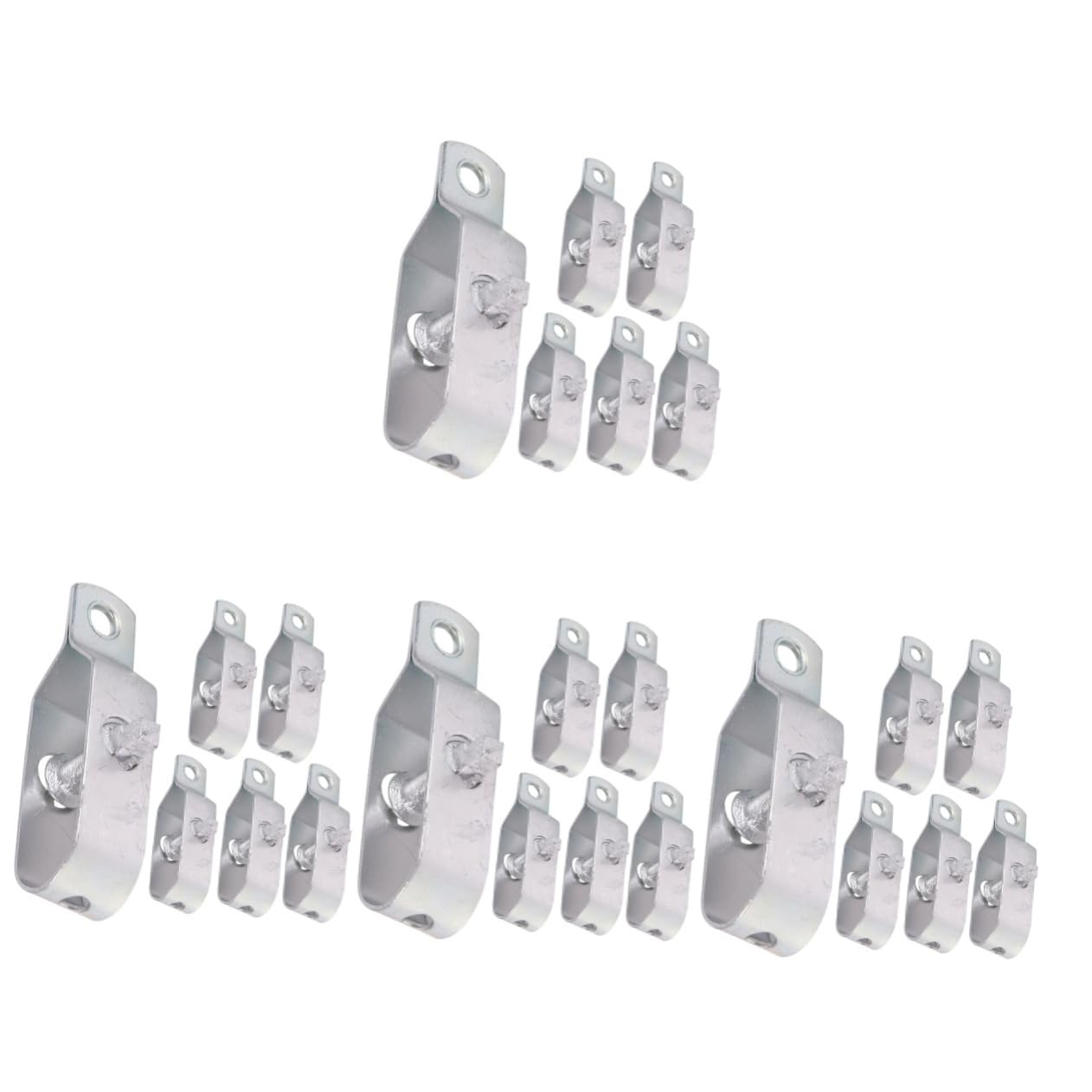 BESPORTBLE 4 Sätze Spanner Für Drahtseil Gartendraht Fechten Zaundrahtspanner Kabel Kombinationsschloss Drahtspannwerkzeug Abzieher Vorhängeschloss Scharnier Kette Silver Gießen 6 Stück * 4