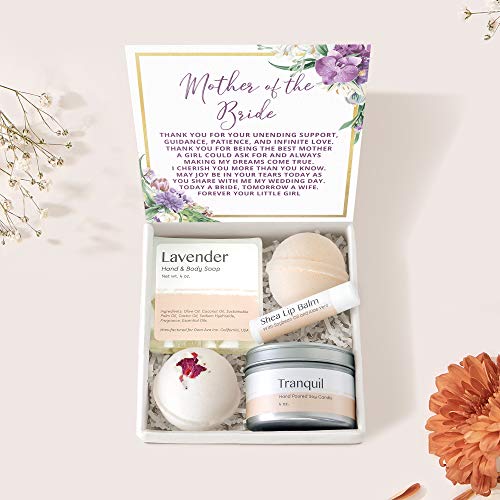 Mother of the Bride - Heartfelt Card & Spa Gift Box for Wedding
