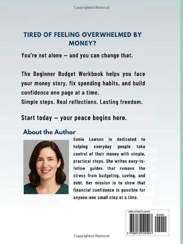 BEGINNER BUDGET WORKBOOK: Practical Worksheets & Challenges to Create Your First Budget and Fix Spending Habits (Budgeting for Beginners Series) image 3