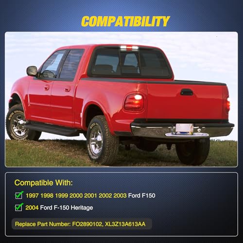 Image of Nilight Third Brake Light for Ford F150 1997-2003 F-150 Heritage 2004