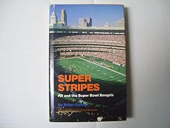 Hardcover Super stripes: PB and the Super Bowl Bengals Book