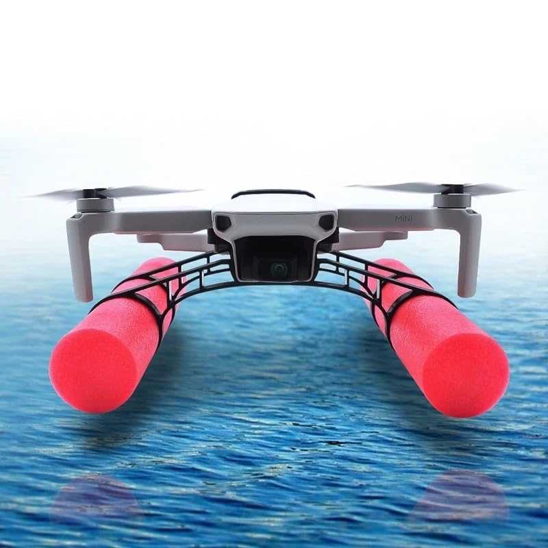 Compatible para DJI Mini Tren de aterrizaje flotante en agua | Diseño plegable elevado, flotante en agua, aterrizaje seguro en agua