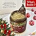 Gulluoglu Christmas Edition – Dubai Chocolate Pistachio Peanut Spread in Festive Holiday Jar | Limited Seasonal Gourmet Halal Dessert – 7 oz (200g)