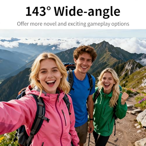 WOSLXM Action Camera 4K 2.0 Cámara compacta 360° miniatura 7