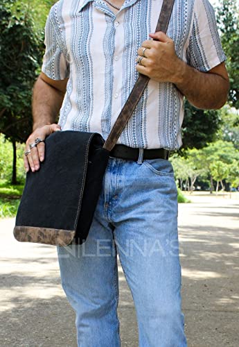 Bolsa Lenna's Transversal A008 Preto