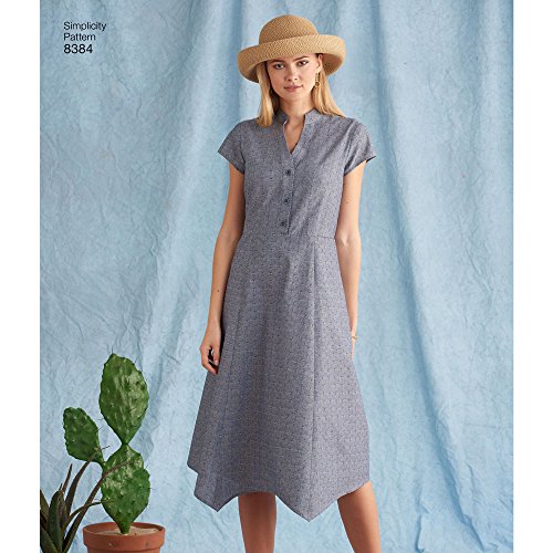 Patron de couture Simplicity D0671 avec variations de longueur robes et hauts - 5