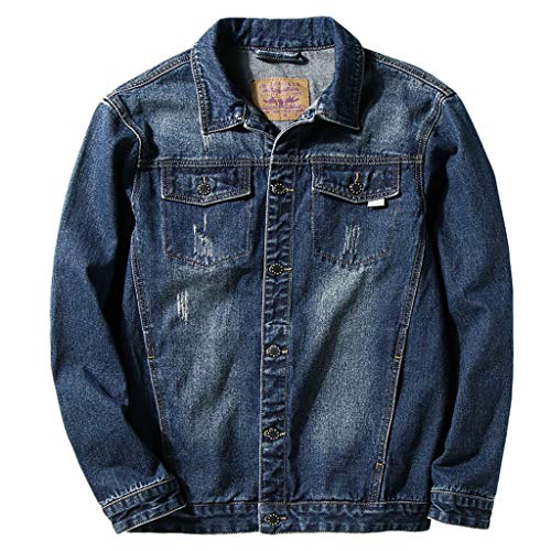 Lenfesh À Capuche Pull Hommes De Mode Hiver Denim Veste Moto Slim Trou Jeans Veste Tops Plus La Taille