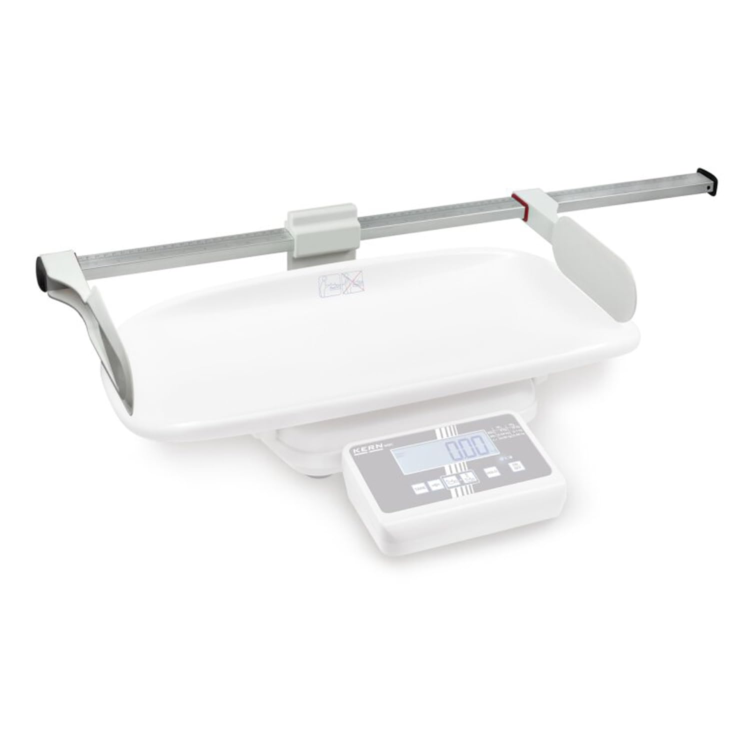 Mechanischer Größenmessstab für Babywaagen KERN MBC [Kern MBC-A01] Messbereich 80 cm, Teilung 1 mm