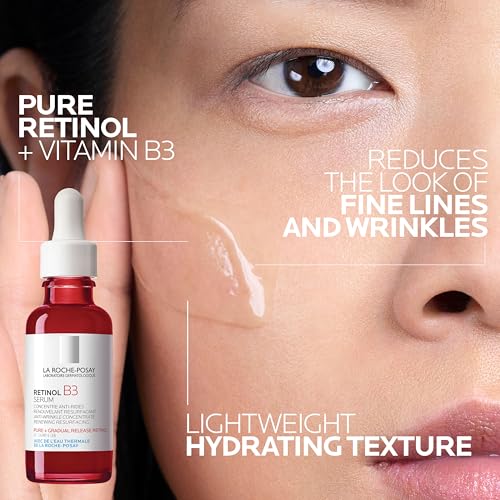 Image of La Roche-Posay Pure 12% Vitamin C Serum For Face With Hyaluronic Acid & Salicylic Acid, Hydrating Face Serum, Boost Radiance & Reduce Wrinkles, 2 Formulas for Normal or Oily Skin Control